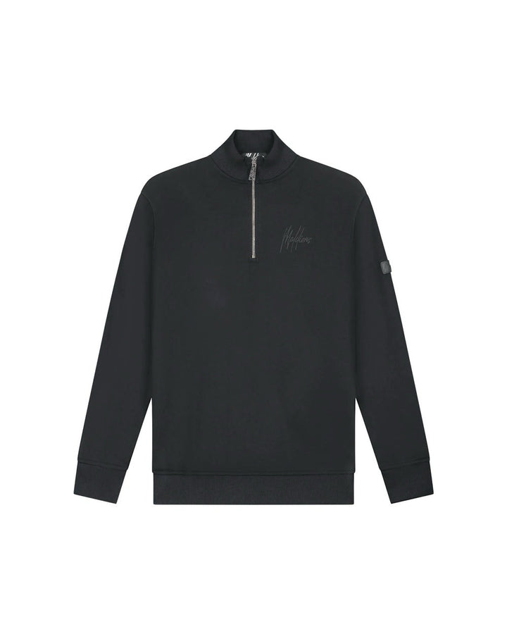 Turtle Half Zip Sweater - Zwart