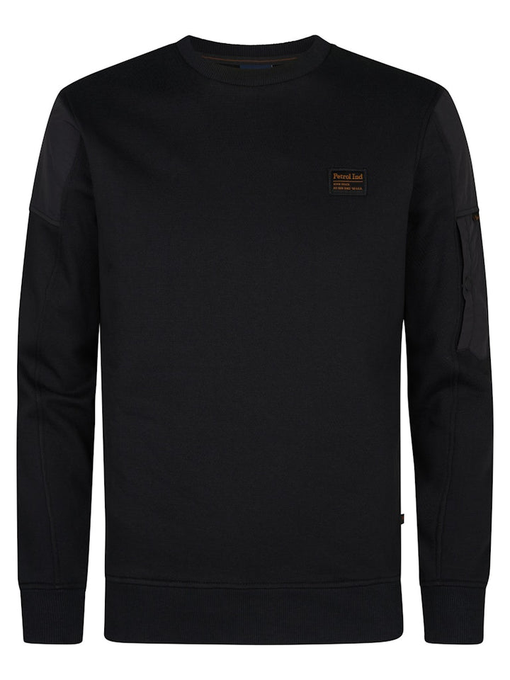 Men Sweater Round Neck - Zwart