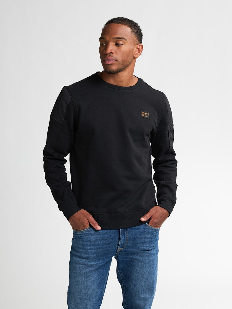 Men Sweater Round Neck - Zwart