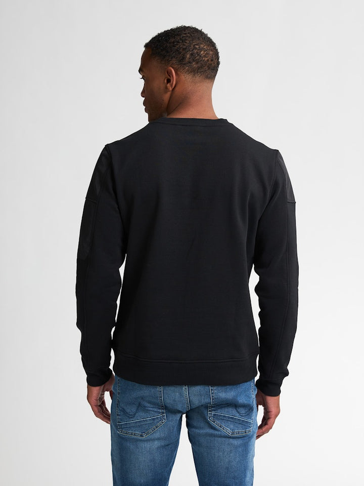 Men Sweater Round Neck - Zwart