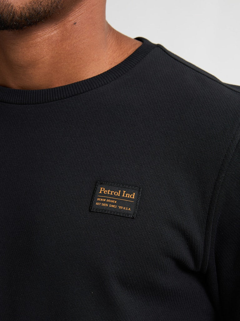 Men Sweater Round Neck - Zwart