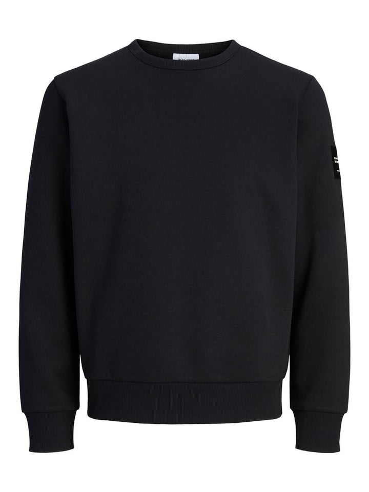 Jjcleveland Sweat Crew Neck Ln - Zwart