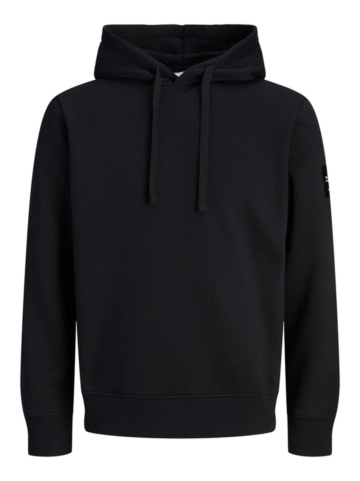 Jjcleveland Sweat Hood Sn - Zwart