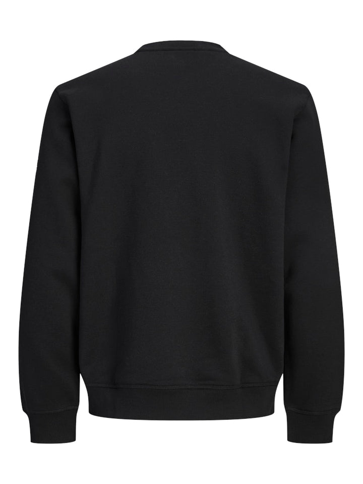 Jcofusion Sweat Badge Crew Neck - Zwart