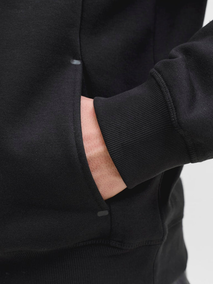 Jcofusion Sweat Badge Crew Neck - Zwart
