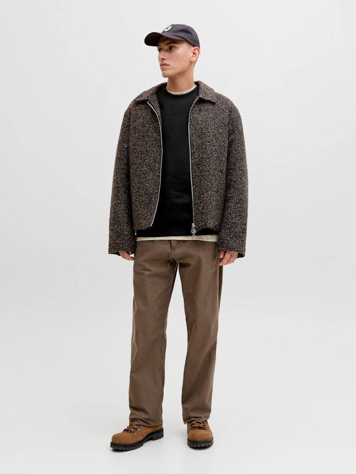 Jcodust Script Sweat Crew Neck - Zwart