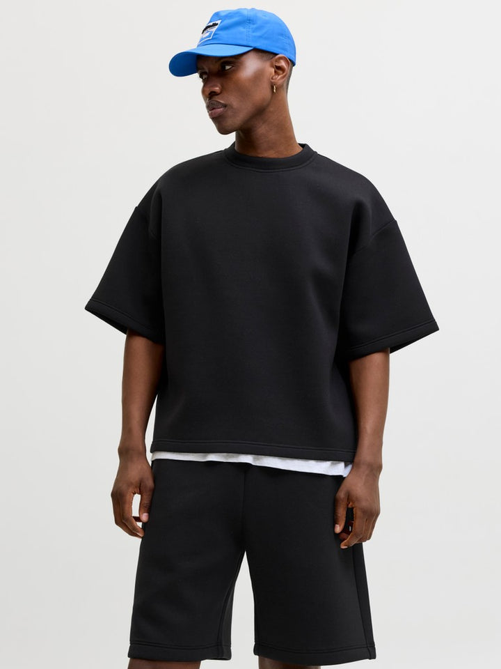 Jcobiarritz Scuba Sweat Ss Styd Ss26 - Zwart