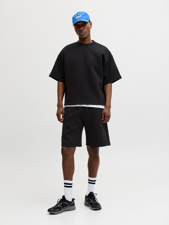Jcobiarritz Scuba Sweat Ss Styd Ss26 - Zwart