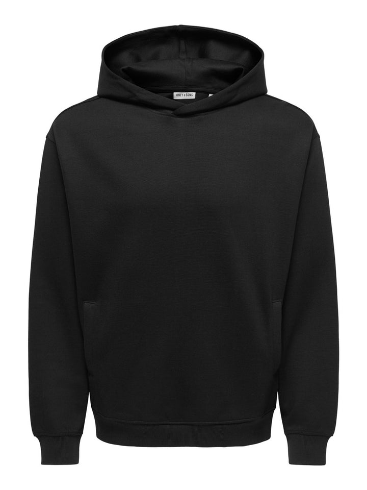 Onsdane Airflex Rlx Ls Hoodie Noos - Zwart
