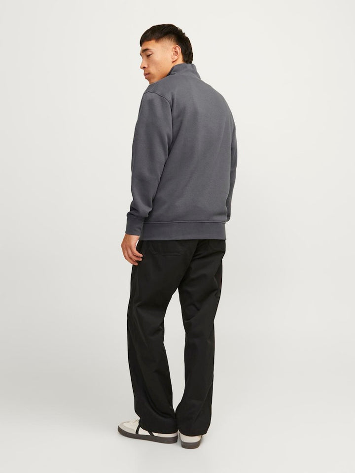 Jorvesterbro Sweat Quater Zip - Grijs