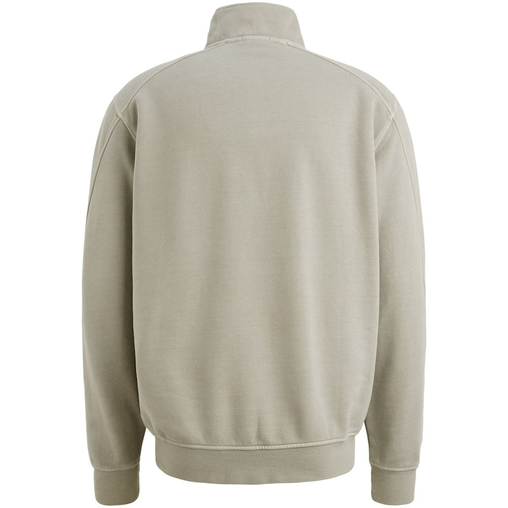 Half Zip Collar Regular Fit Halfzi - Grijs