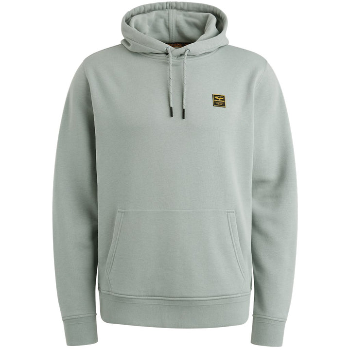Hooded 3t Cross Terry - Lichtgrijs