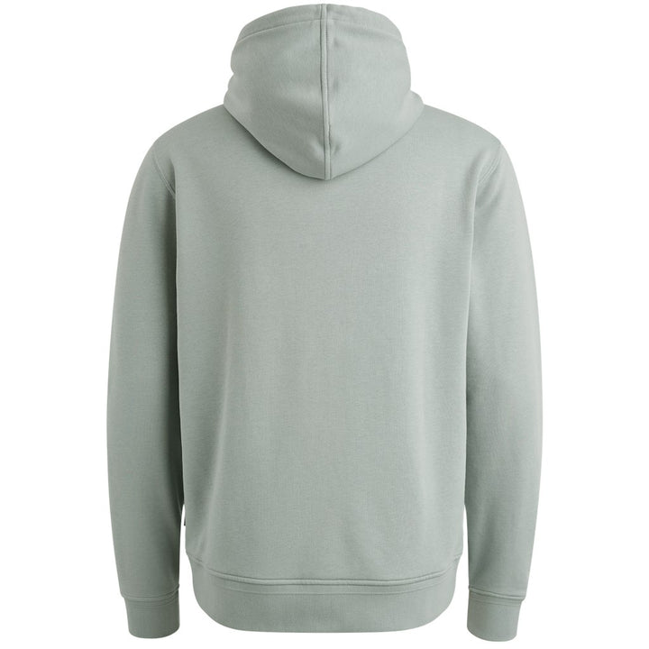 Hooded 3t Cross Terry - Lichtgrijs