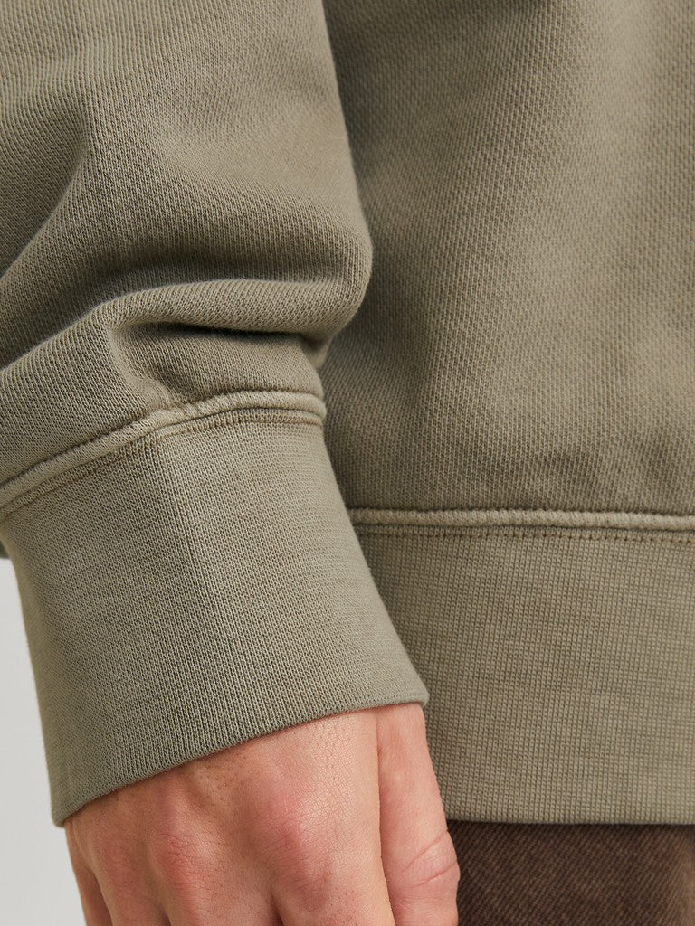 Jjecharge Faded Sweat Crew Neck Noo - Lichtgrijs