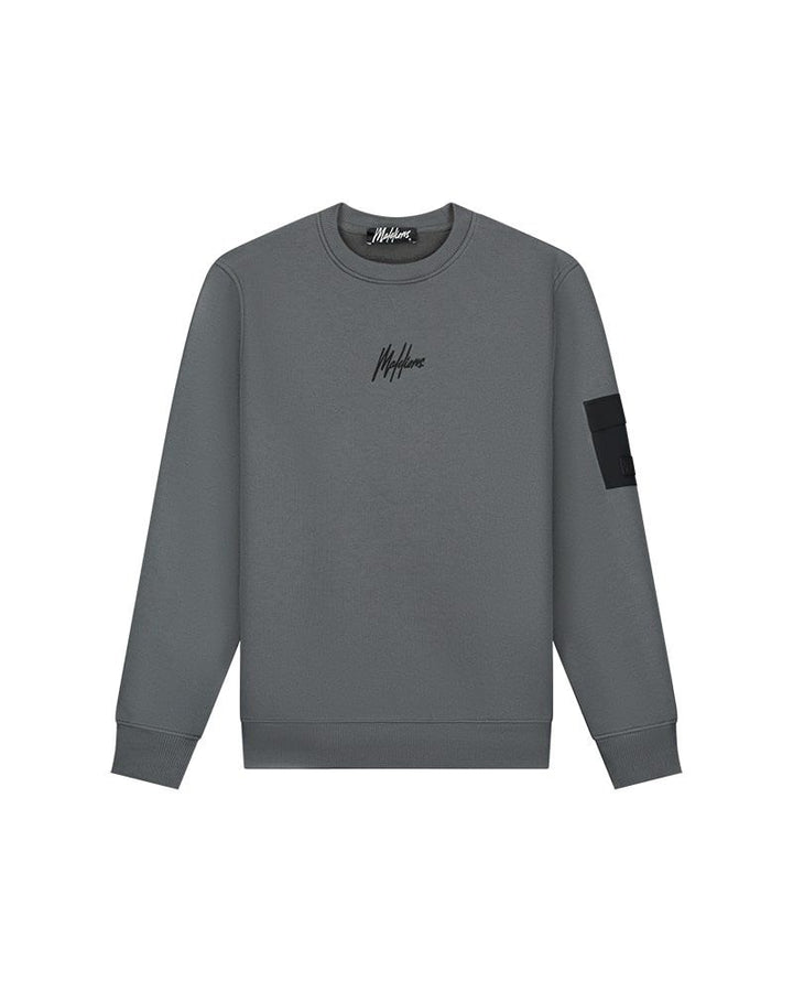 Nylon Pocket Sweater - Steel