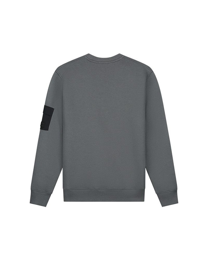 Nylon Pocket Sweater - Steel