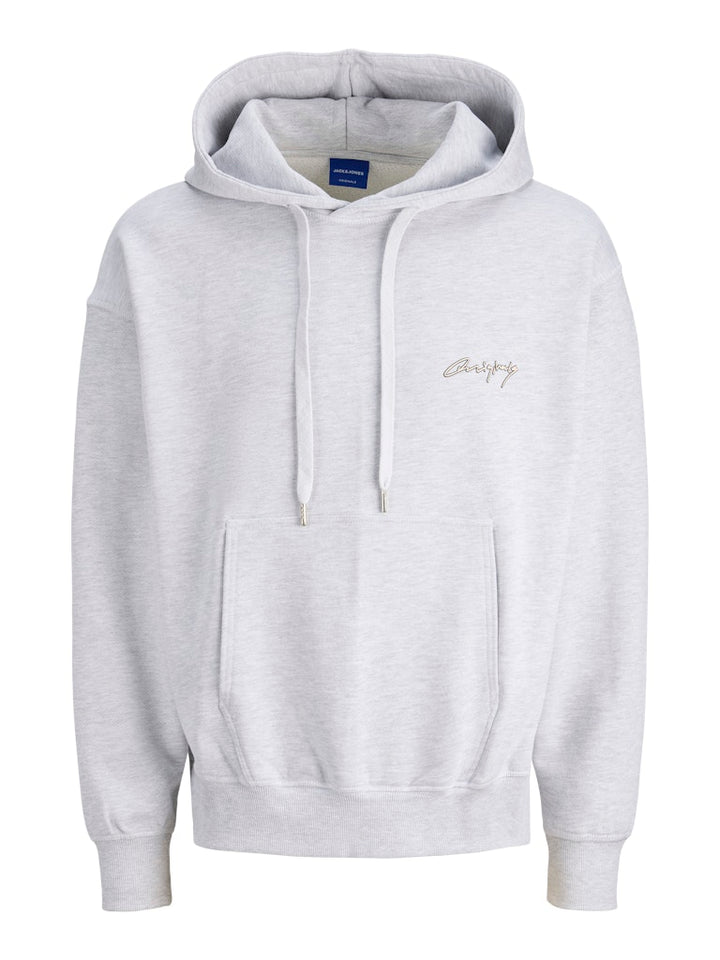 Jornostalgia Typo Sweat Hood - Grijs Melee