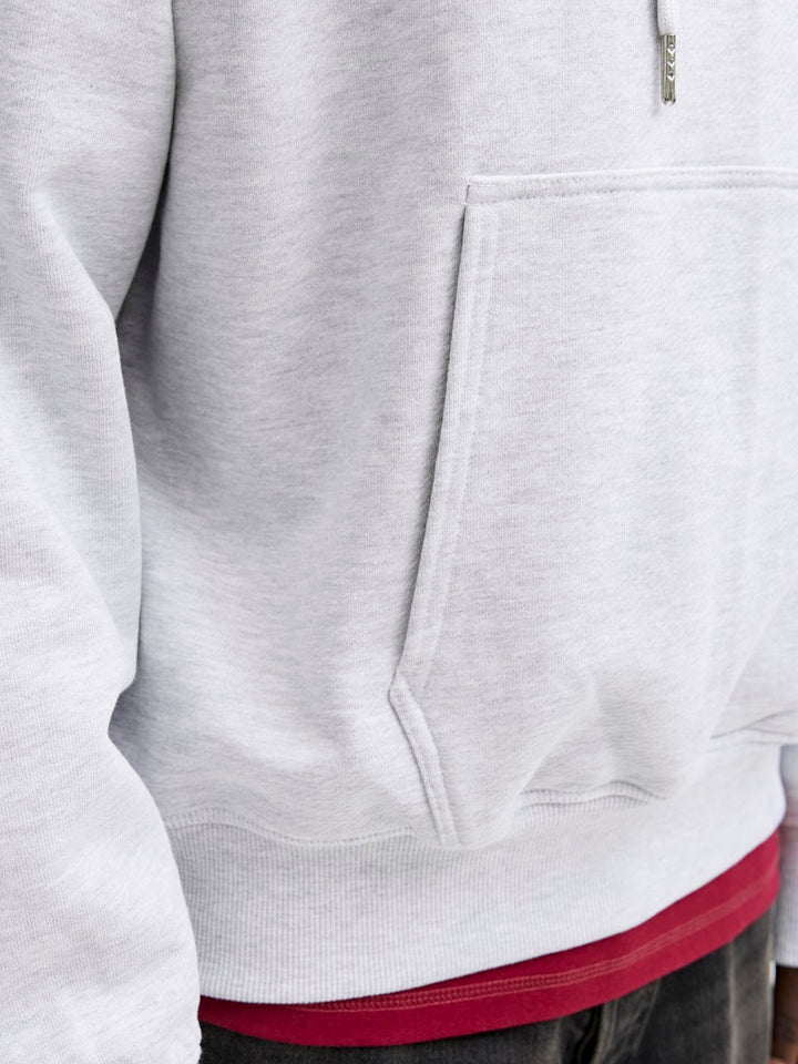 Jornostalgia Typo Sweat Hood - Grijs Melee