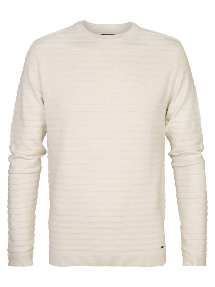 Knitwear Round Neck - Ecru