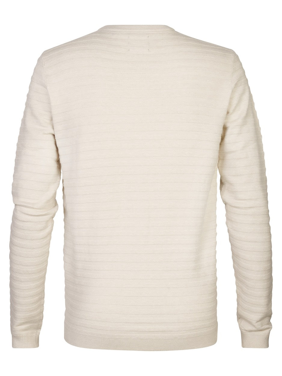 Knitwear Round Neck - Ecru