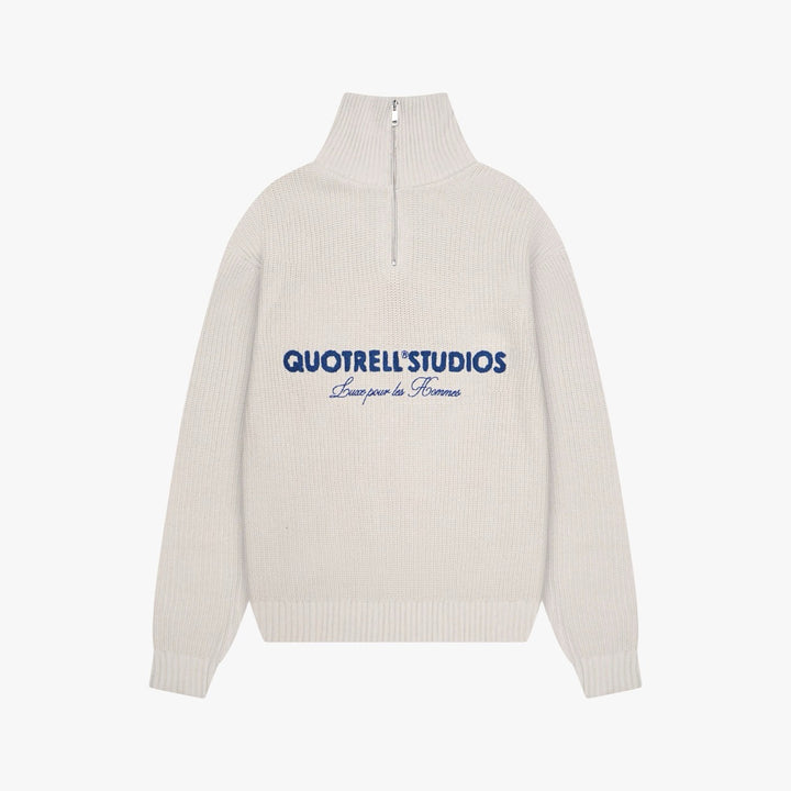 Jace Studio Zip Up - Beige