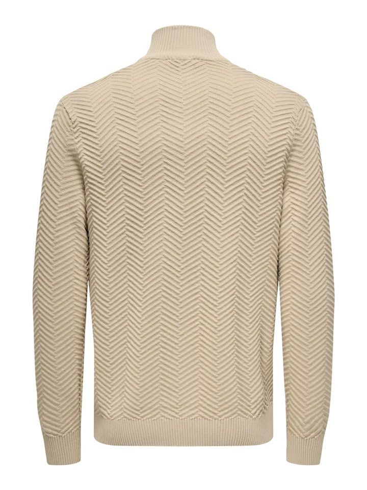Onsmace Reg 12 Herringbon Half Zip - Kit