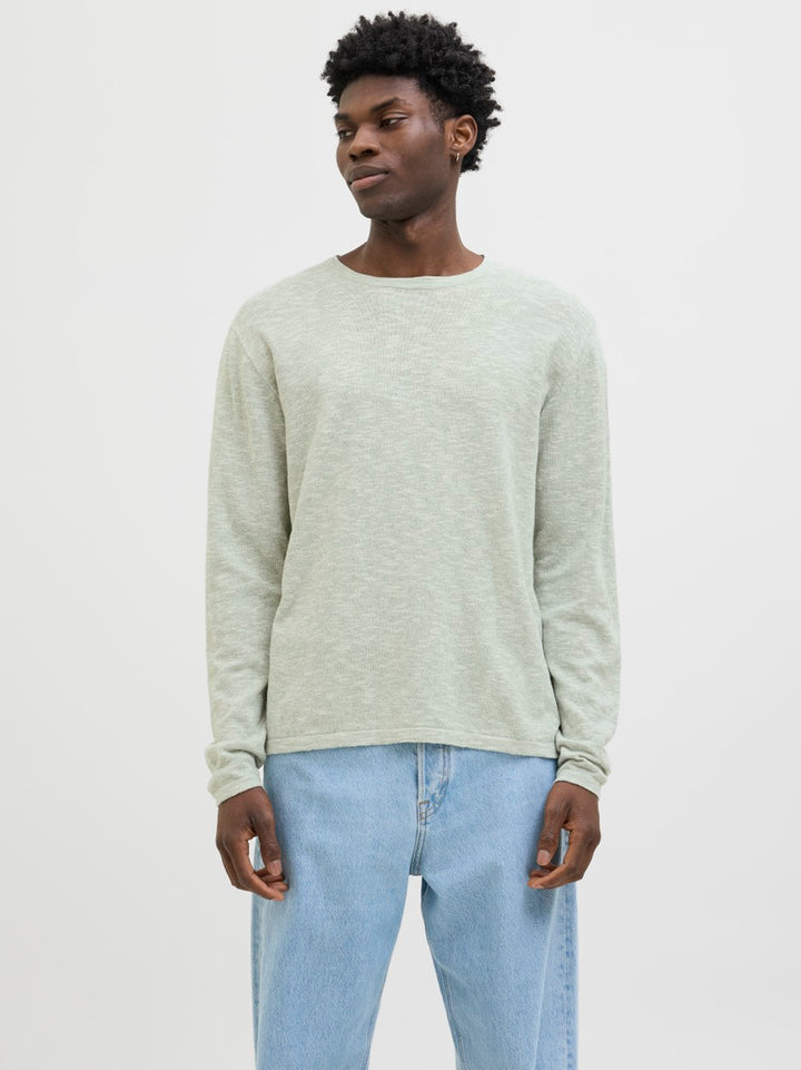 Jjesummer Knit Crew Neck Sn - Mint