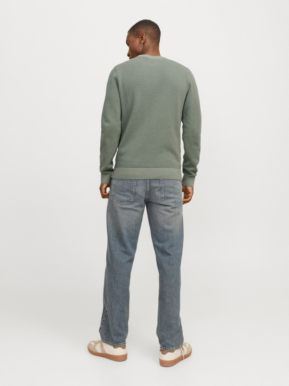 Jjeglobe Knit Crew Neck Noos - Olijf