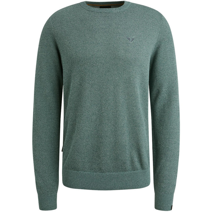 R-neck Cotton Modal - Olijf