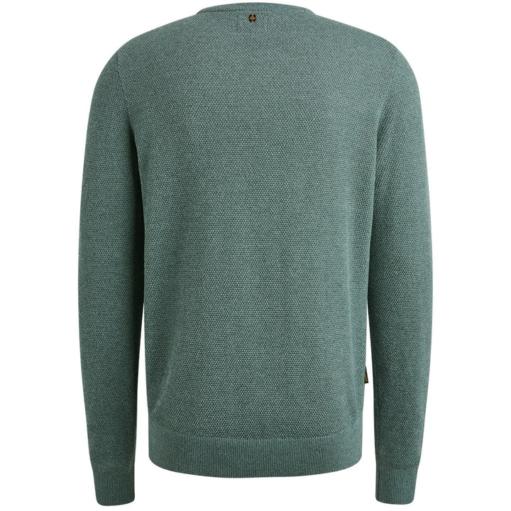 R-neck Cotton Modal - Olijf