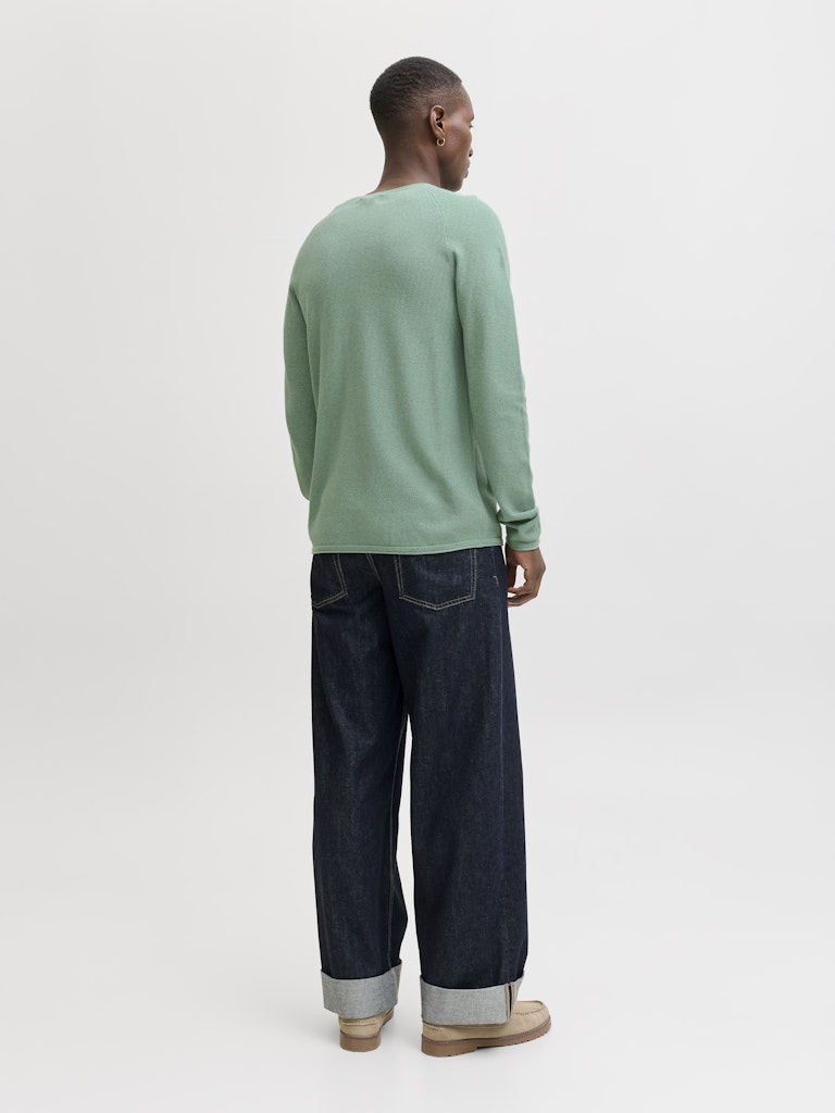 Jjehill Knit Crew Neck Noos - Oud Groen