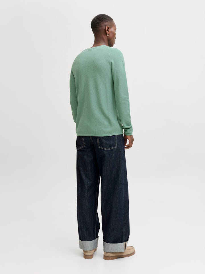 Jjehill Knit Crew Neck Noos - Oud Groen