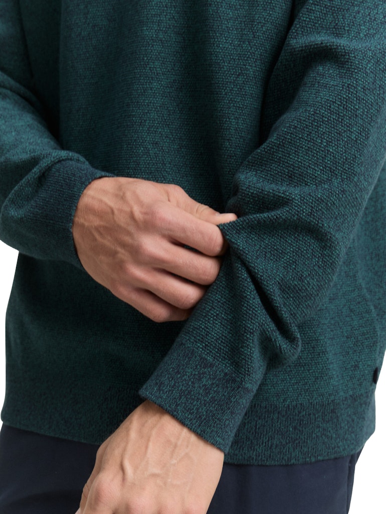 Trui Crew Neck - Groen Dessin