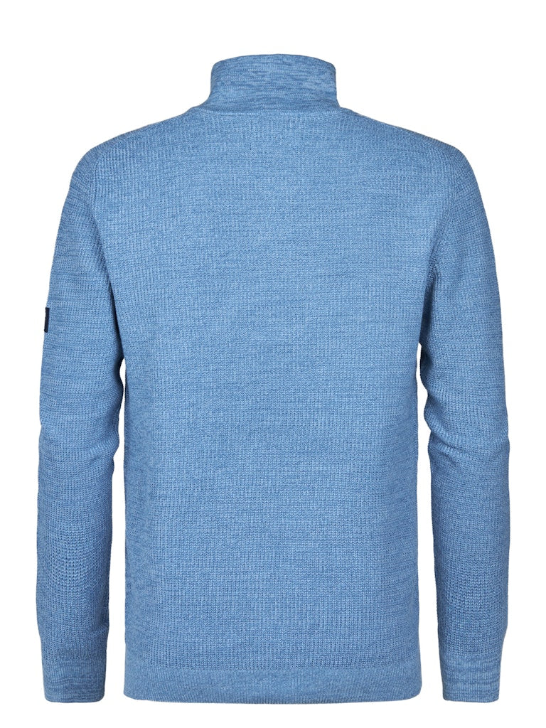 Men Knitwear Collar - Lichtblauw