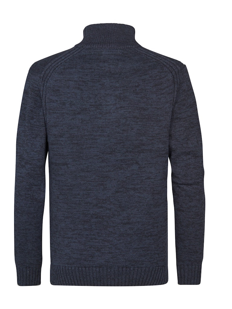 Men Knitwear Collar - Lichtblauw
