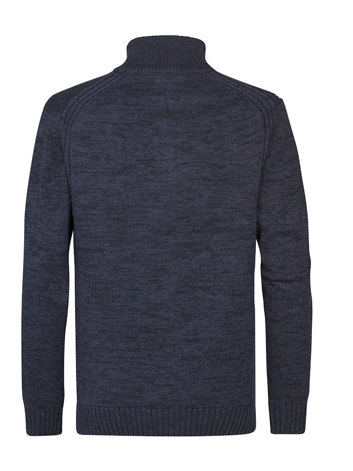 Men Knitwear Collar - Lichtblauw
