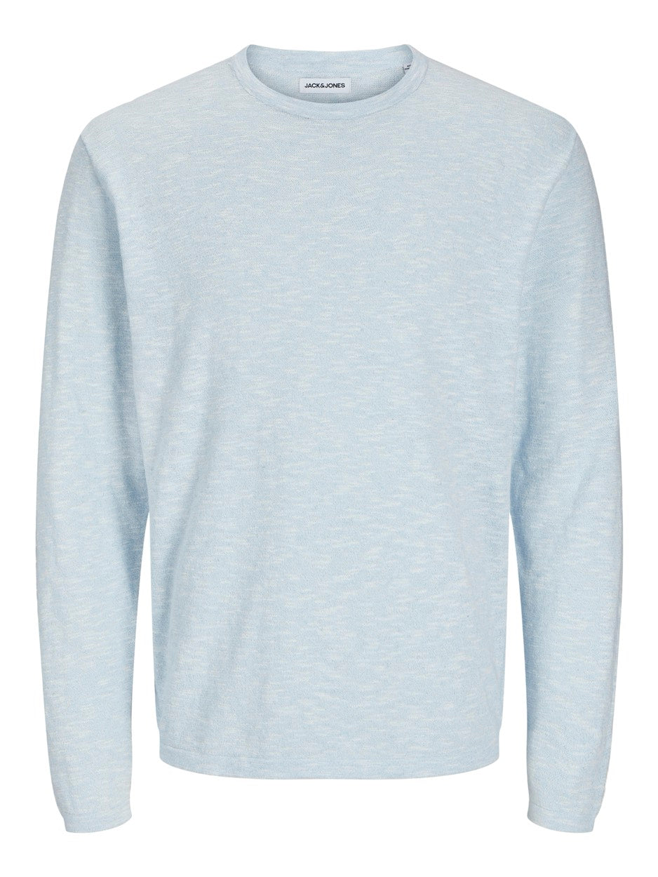 Jjesummer Knit Crew Neck Sn - Lichtblauw