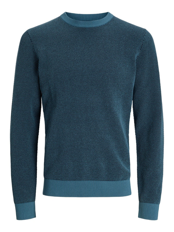 Jjeglobe Knit Crew Neck Noos - Aqua