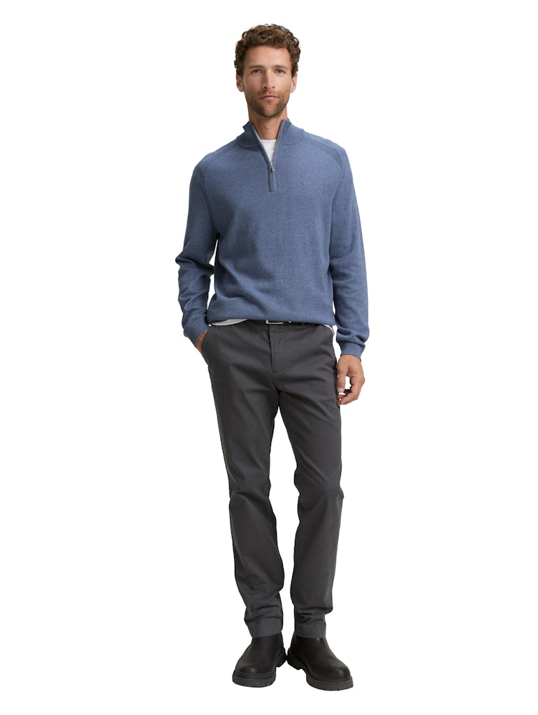 Trui Zip - Rafblauw
