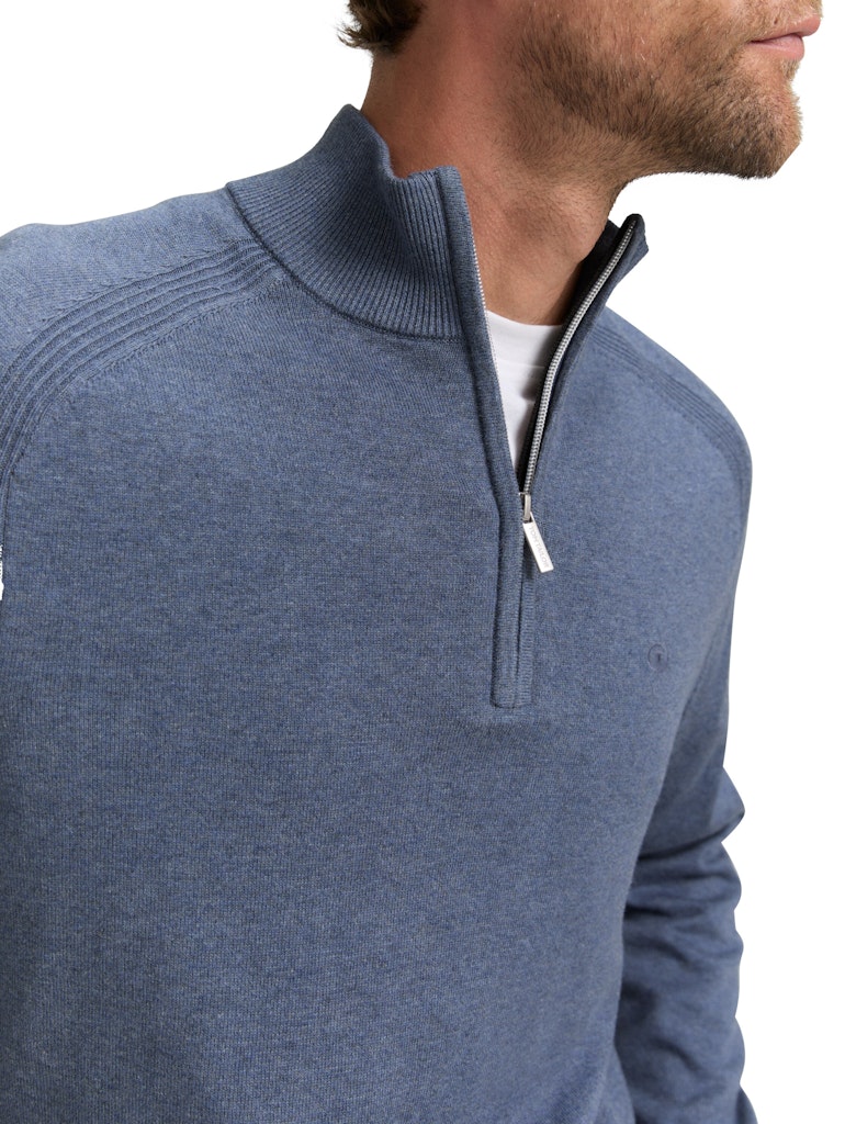 Trui Zip - Rafblauw
