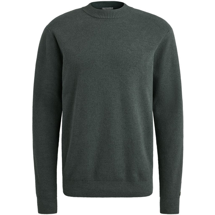 Mock Neck Soft Blend - Rafblauw