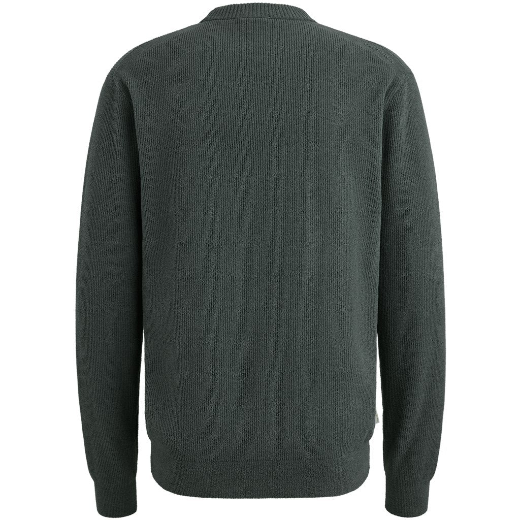 Mock Neck Soft Blend - Rafblauw