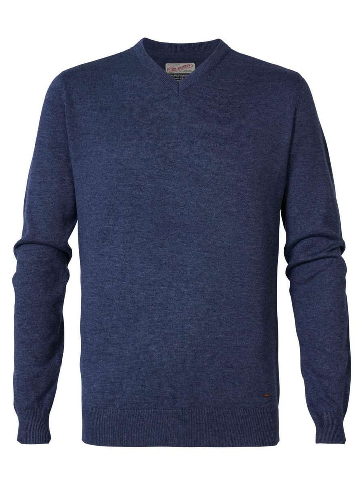 Jjehill Knit Crew Neck Noos - Rafblauw