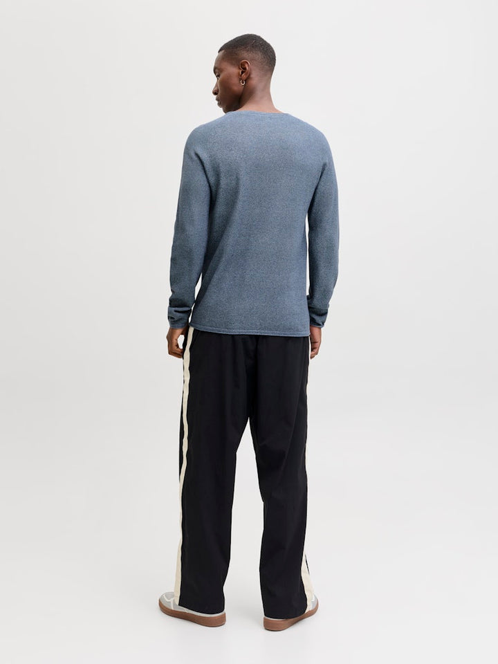 Jjehill Knit Crew Neck Noos - Rafblauw