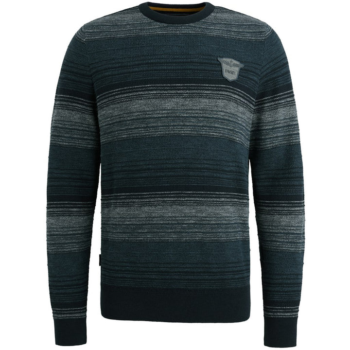 R-neck Cotton Gradient - Navy