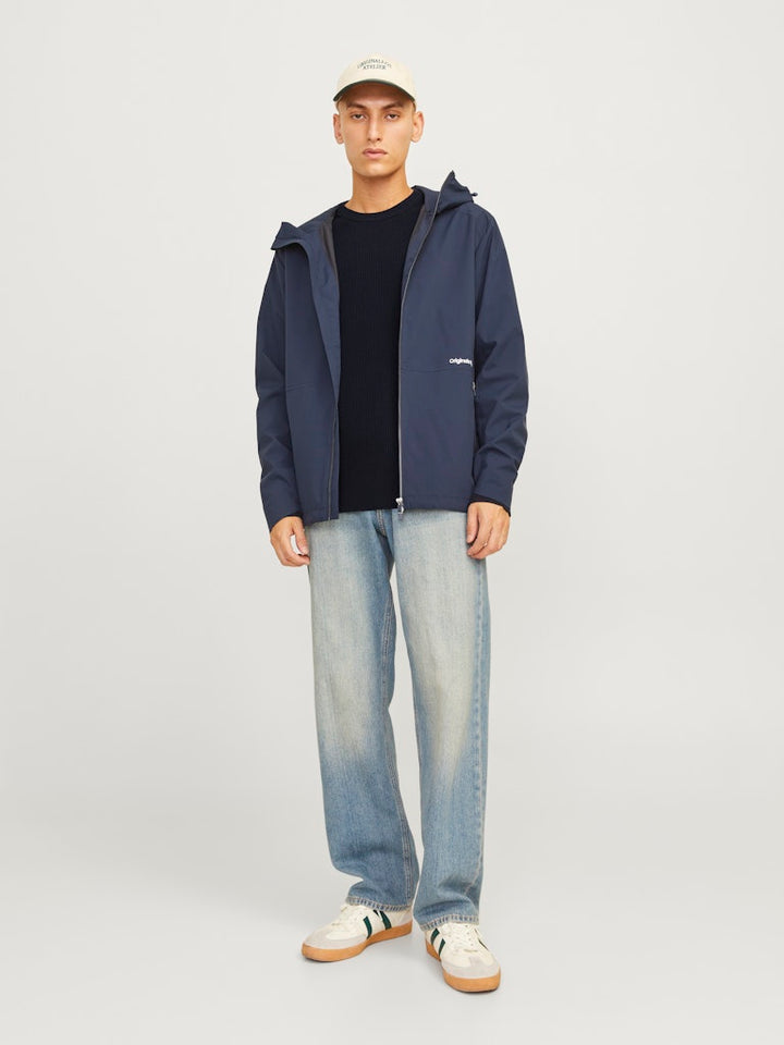 Jjeperfect Knit Crew Neck Ln - Navy