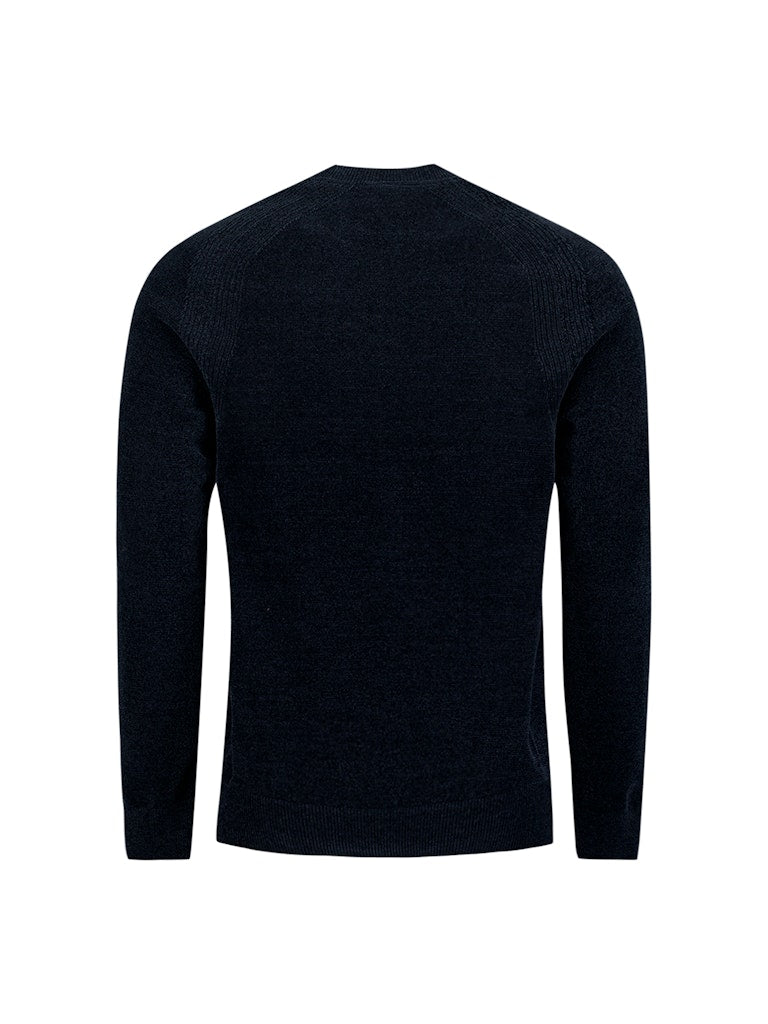 Pullover Crewneck Light Weight Chenille - Navy