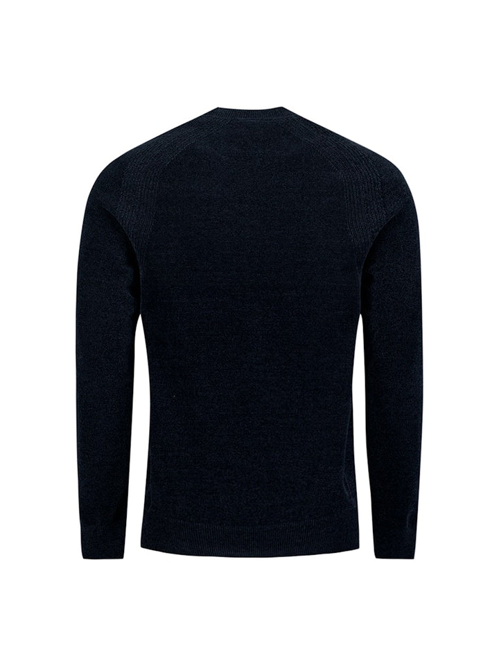 Pullover Crewneck Light Weight Chenille - Navy
