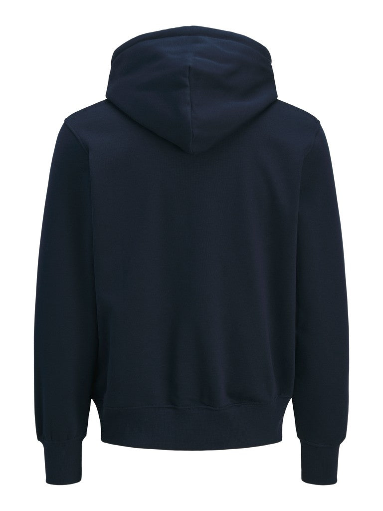 Jorfrederiksberg Monogram Sweat Hood Sn - Navy