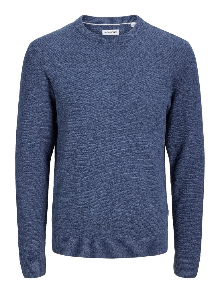 Jjeryder Knit Crew Neck - Navy